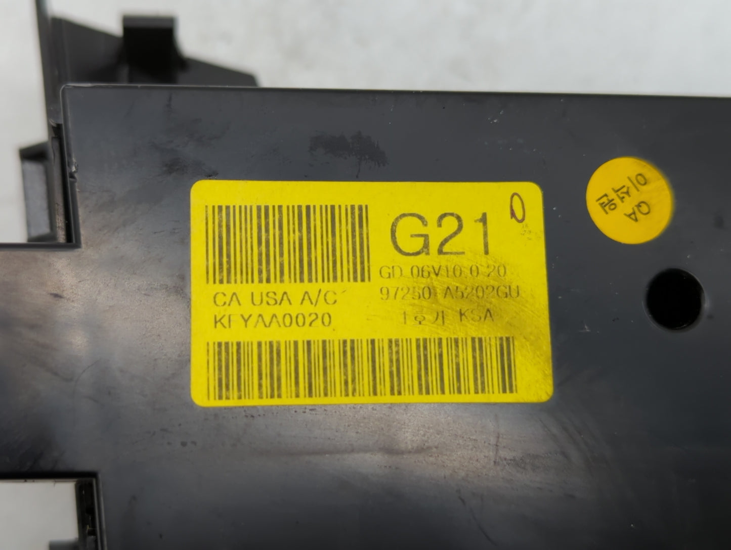 2013-2017 Hyundai Elantra Gt Climate Control Module Temperature AC/Heater Replacement P/N:97250-A5201GU 97250-A5200GU Fits O
