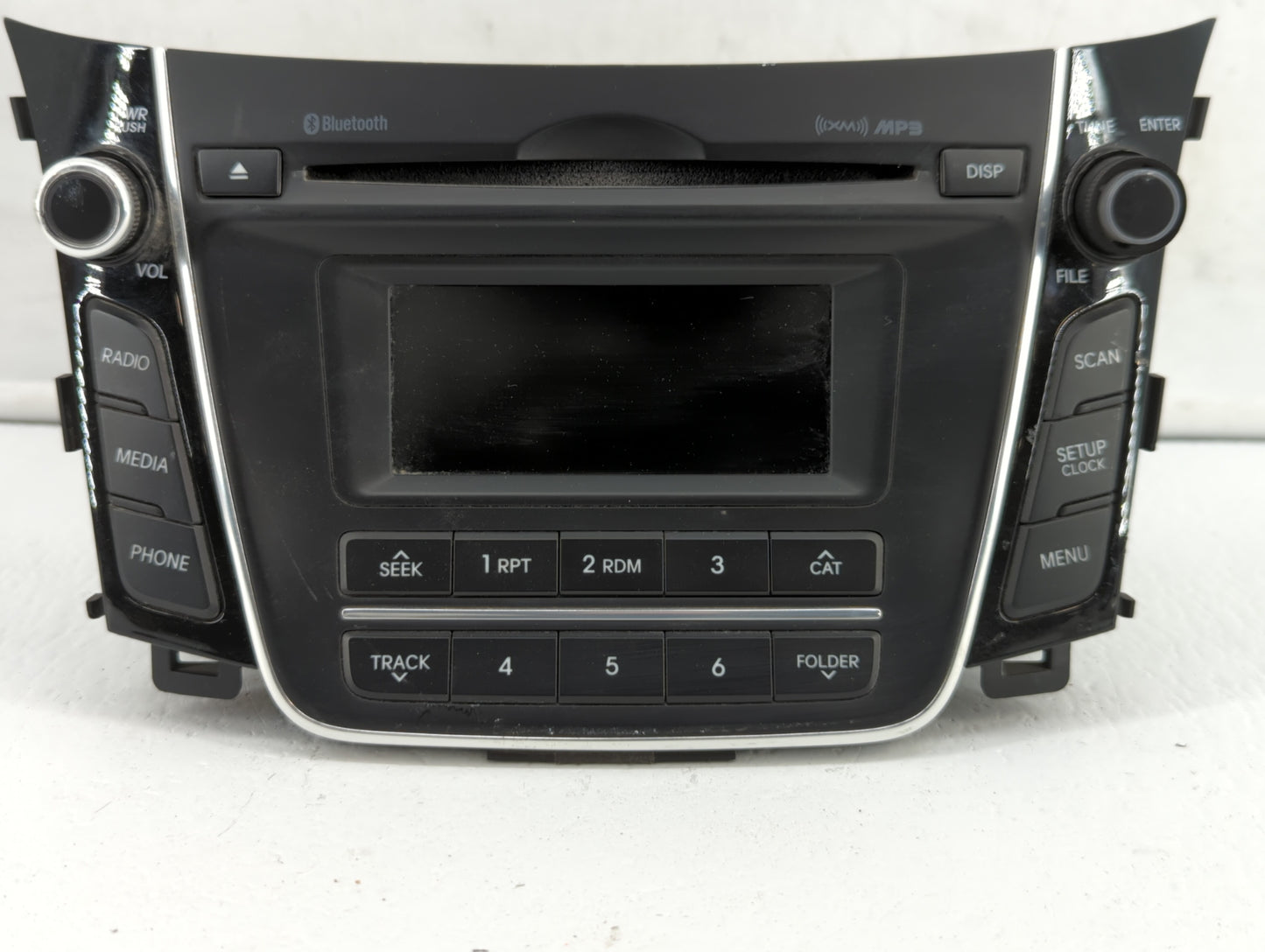 2016-2017 Hyundai Elantra Gt Am Fm Cd Player Radio Receiver - Oemusedautoparts1.com