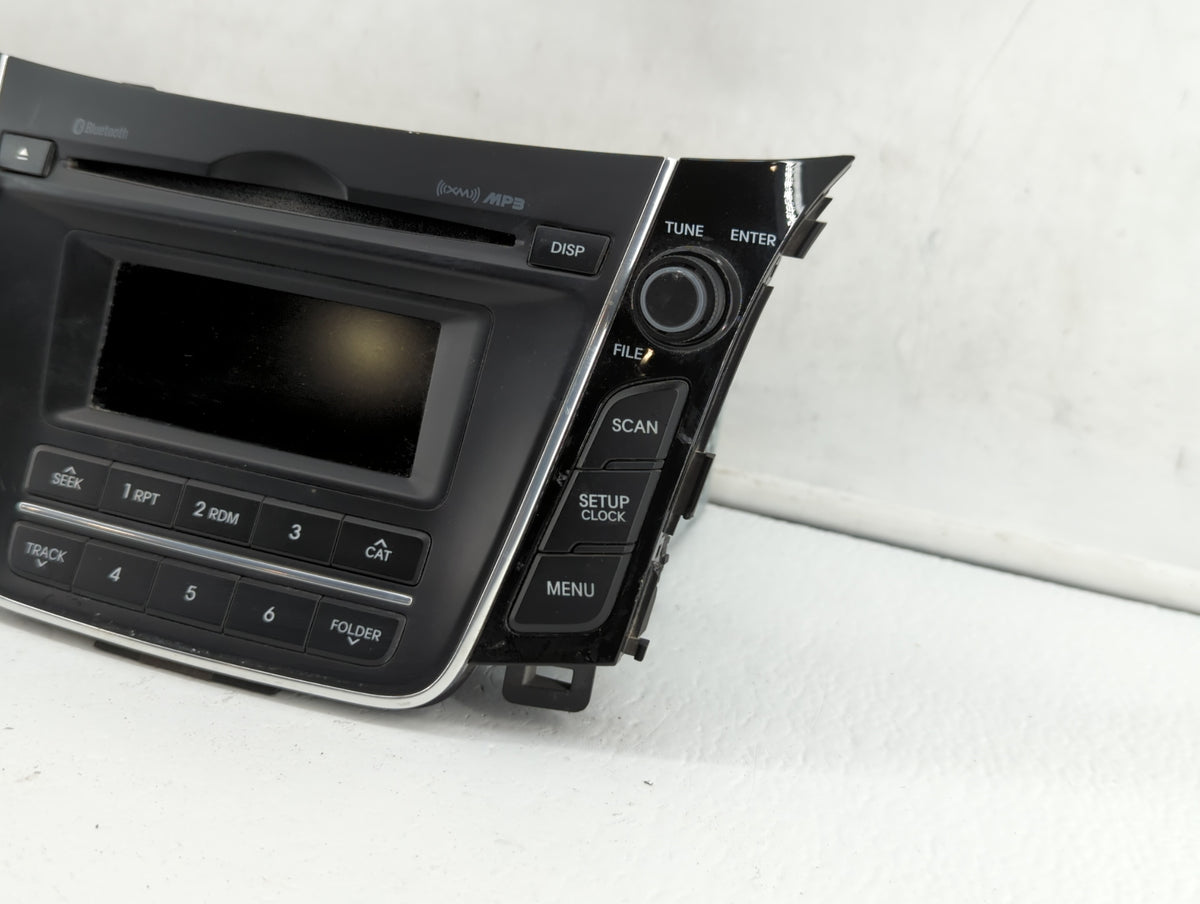 2016-2017 Hyundai Elantra Gt Am Fm Cd Player Radio Receiver 381531 - Oemusedautoparts1.com
