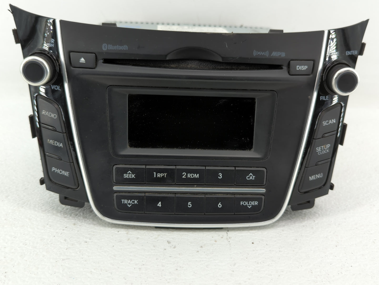 2016-2017 Hyundai Elantra Gt Radio AM FM Cd Player Receiver Replacement P/N:96170-A5260GU 96170-A5260GU Fits Fits 2016 2017 