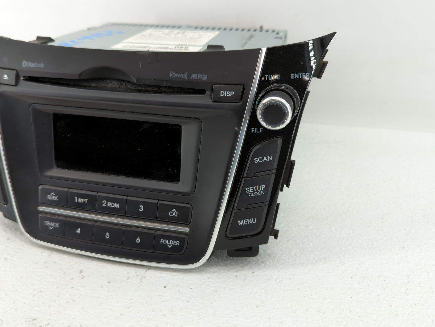 2016-2017 Hyundai Elantra Gt Radio AM FM Cd Player Receiver Replacement P/N:96170-A5260GU 96170-A5260GU Fits Fits 2016 2017 