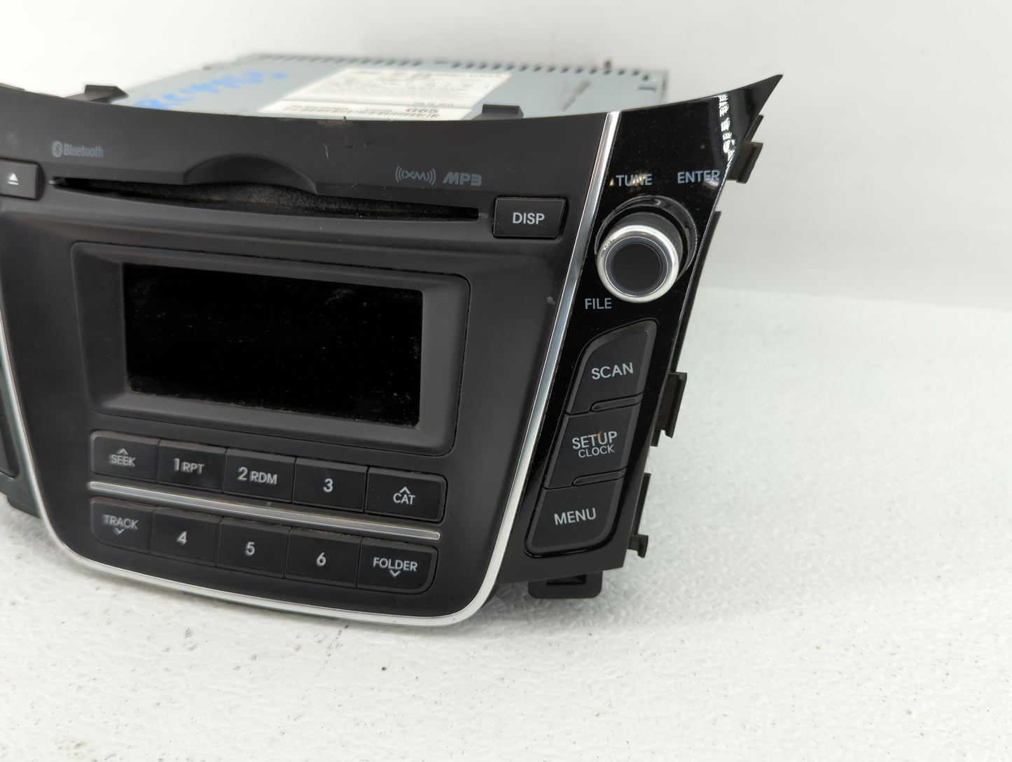 2016-2017 Hyundai Elantra Gt Radio AM FM Cd Player Receiver Replacement P/N:96170-A5260GU 96170-A5260GU Fits Fits 2016 2017 
