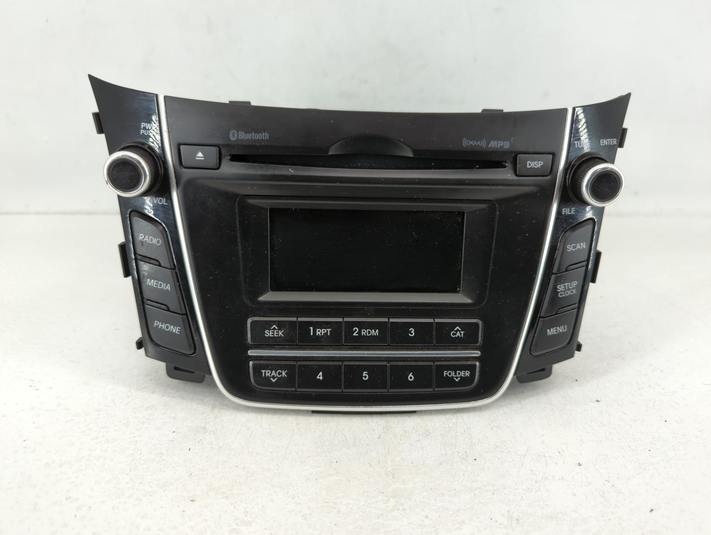 2016-2017 Hyundai Elantra Gt Radio AM FM Cd Player Receiver Replacement P/N:96170-A5260GU Fits Fits 2016 2017 OEM Used Auto 