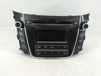 2016-2017 Hyundai Elantra Gt Radio AM FM Cd Player Receiver Replacement P/N:96170-A5260GU Fits Fits 2016 2017 OEM Used Auto 