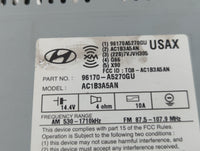 2016-2017 Hyundai Elantra Gt Radio AM FM Cd Player Receiver Replacement P/N:96170-A5270GU Fits Fits 2016 2017 OEM Used Auto 