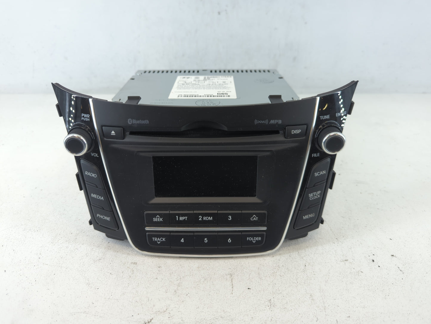2016-2017 Hyundai Elantra Gt Am Fm Cd Player Radio Receiver - Oemusedautoparts1.com