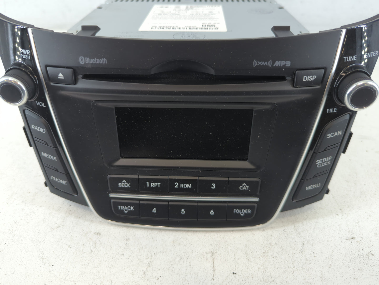 2016-2017 Hyundai Elantra Gt Am Fm Cd Player Radio Receiver - Oemusedautoparts1.com