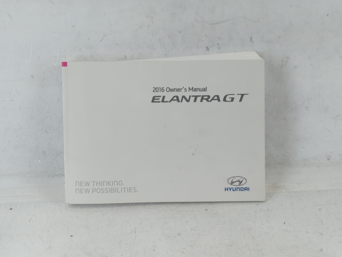 2016 Hyundai Elantra Gt Owners Manual Book Guide P/N:GA50-EU5DG OEM Used Auto Parts - Oemusedautoparts1.com