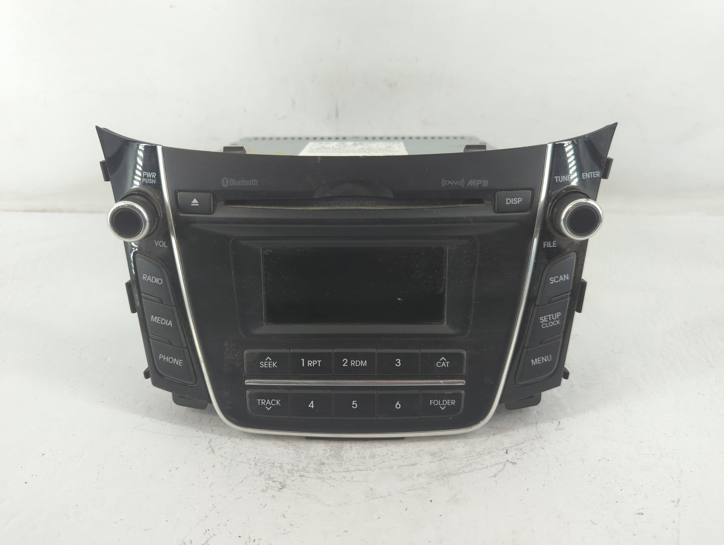 2016-2017 Hyundai Elantra Gt Radio AM FM Cd Player Receiver Replacement P/N:96170-A5260GU Fits Fits 2016 2017 OEM Used Auto 