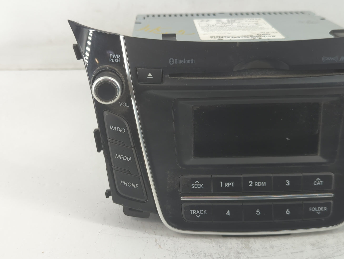 2016-2017 Hyundai Elantra Gt Radio AM FM Cd Player Receiver Replacement P/N:96170-A5260GU Fits Fits 2016 2017 OEM Used Auto 
