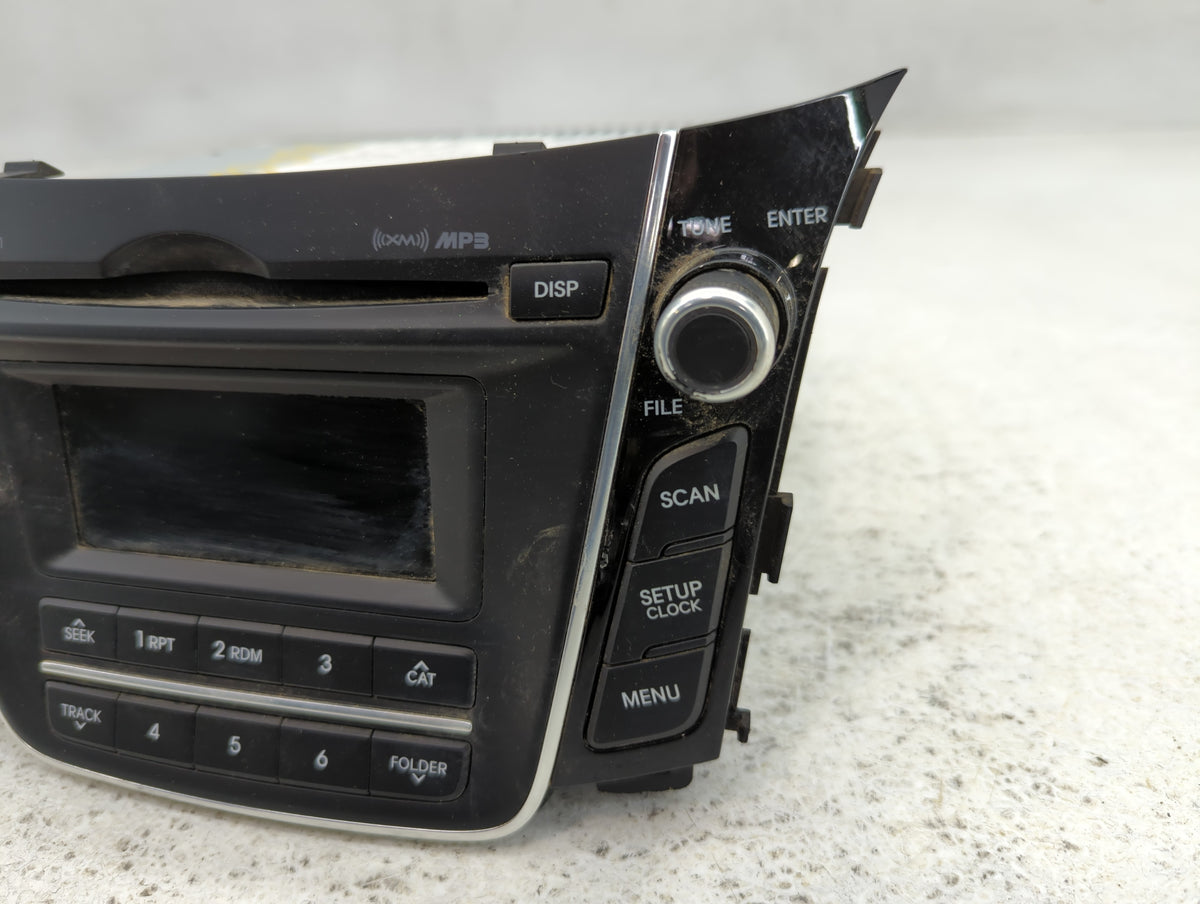 2016-2017 Hyundai Elantra Gt Am Fm Cd Player Radio Receiver 725697 - Oemusedautoparts1.com