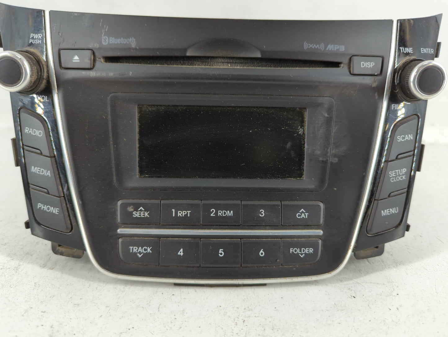 2016-2017 Hyundai Elantra Gt Am Fm Cd Player Radio Receiver - Oemusedautoparts1.com