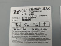 2016-2017 Hyundai Elantra Gt Am Fm Cd Player Radio Receiver - Oemusedautoparts1.com