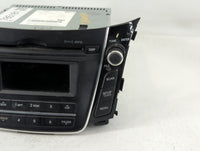 2016-2017 Hyundai Elantra Gt Radio AM FM Cd Player Receiver Replacement P/N:96170-A5260GU Fits Fits 2016 2017 OEM Used Auto 