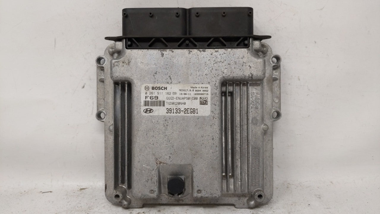 2016-2017 Hyundai Elantra Gt PCM Engine Control Computer ECU ECM PCU OEM P/N:39133-2EGB1 Fits Fits 2016 2017 OEM Used Auto P