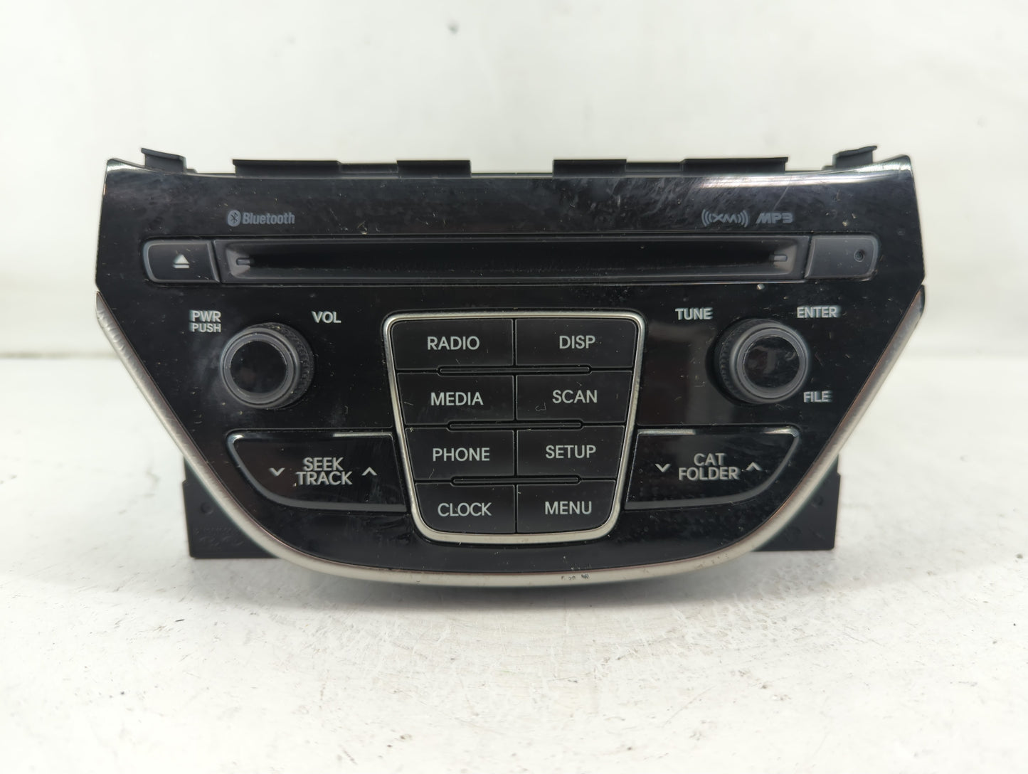 2016 Hyundai Genesis Radio AM FM Cd Player Receiver Replacement P/N:96170-2MAD0YHG Fits OEM Used Auto Parts - Oemusedautopar