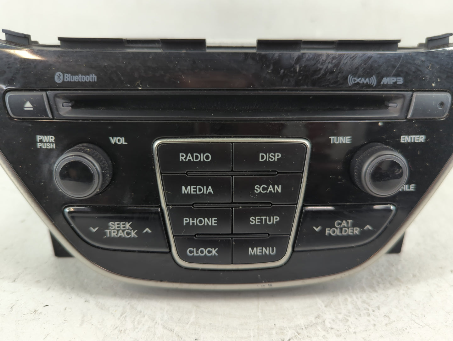 2016 Hyundai Genesis Radio AM FM Cd Player Receiver Replacement P/N:96170-2MAD0YHG Fits OEM Used Auto Parts - Oemusedautopar