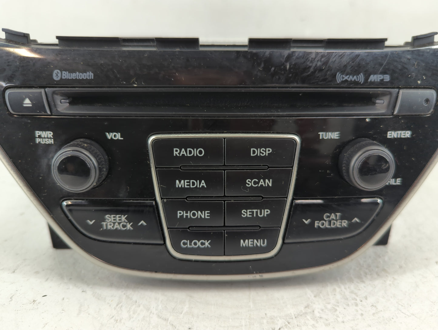 2016 Hyundai Genesis Radio AM FM Cd Player Receiver Replacement P/N:96170-2MAD0YHG Fits OEM Used Auto Parts - Oemusedautopar