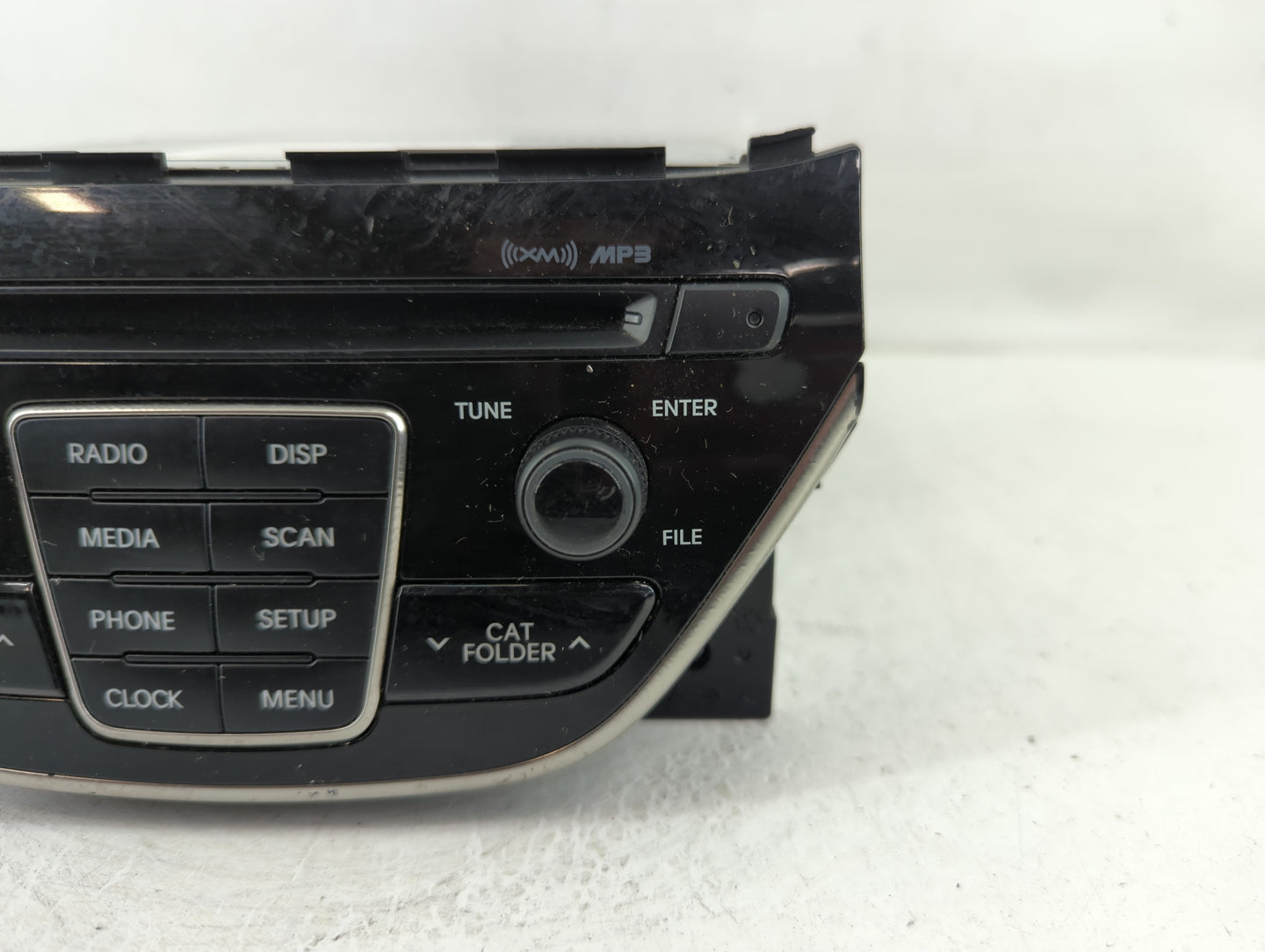 2016 Hyundai Genesis Radio AM FM Cd Player Receiver Replacement P/N:96170-2MAD0YHG Fits OEM Used Auto Parts - Oemusedautopar