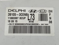 2015-2016 Hyundai Genesis PCM Engine Control Computer ECU ECM PCU OEM P/N:39105-3CEN8 Fits Fits 2015 2016 2017 OEM Used Auto