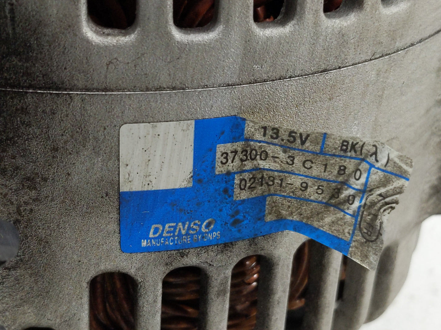 2009-2016 Hyundai Genesis Alternator Replacement Generator Charging Assembly Engine OEM P/N:37300-3C180 Fits OEM Used Auto P