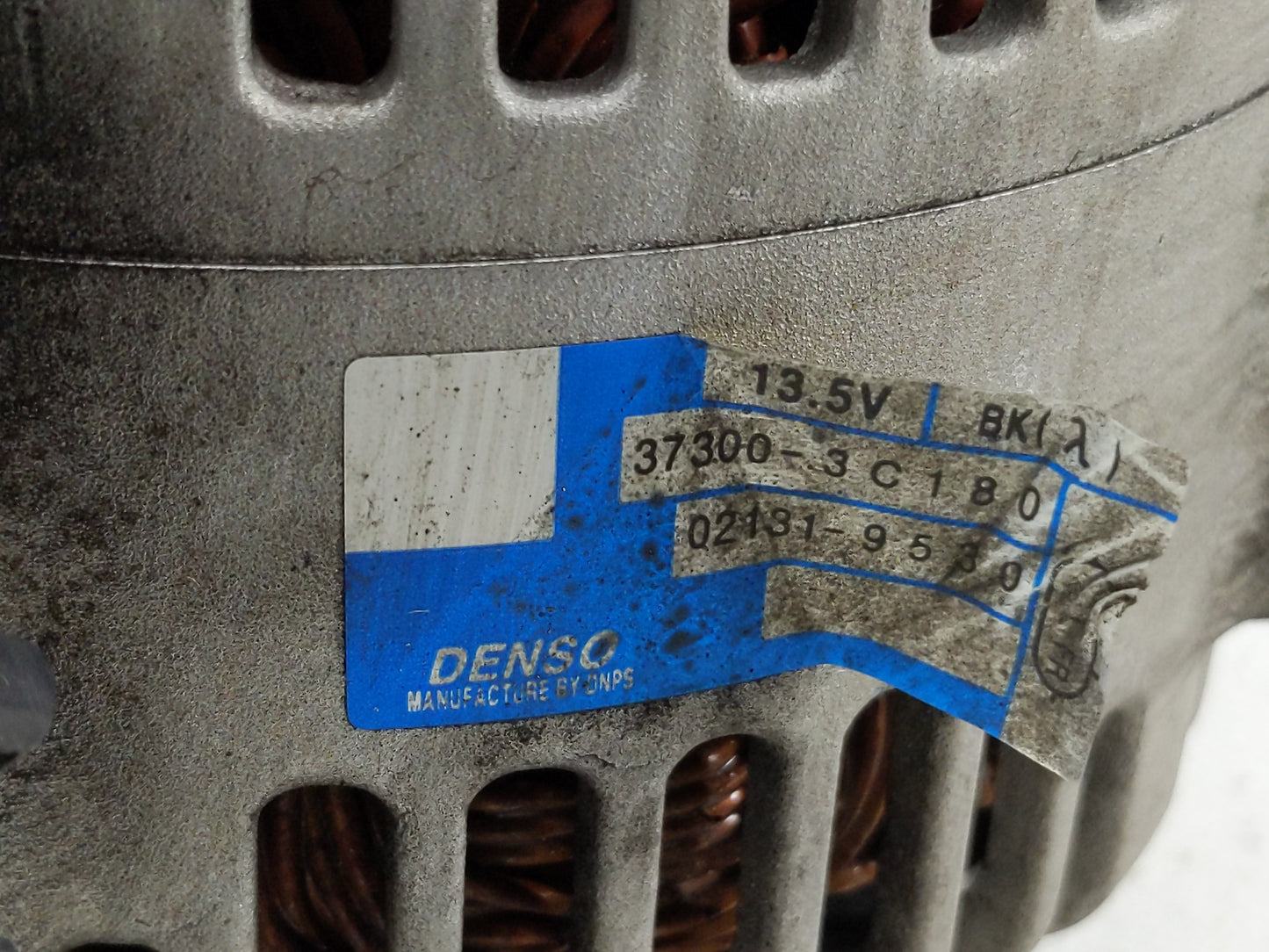 2009-2016 Hyundai Genesis Alternator Replacement Generator Charging Assembly Engine OEM P/N:37300-3C180 Fits OEM Used Auto P