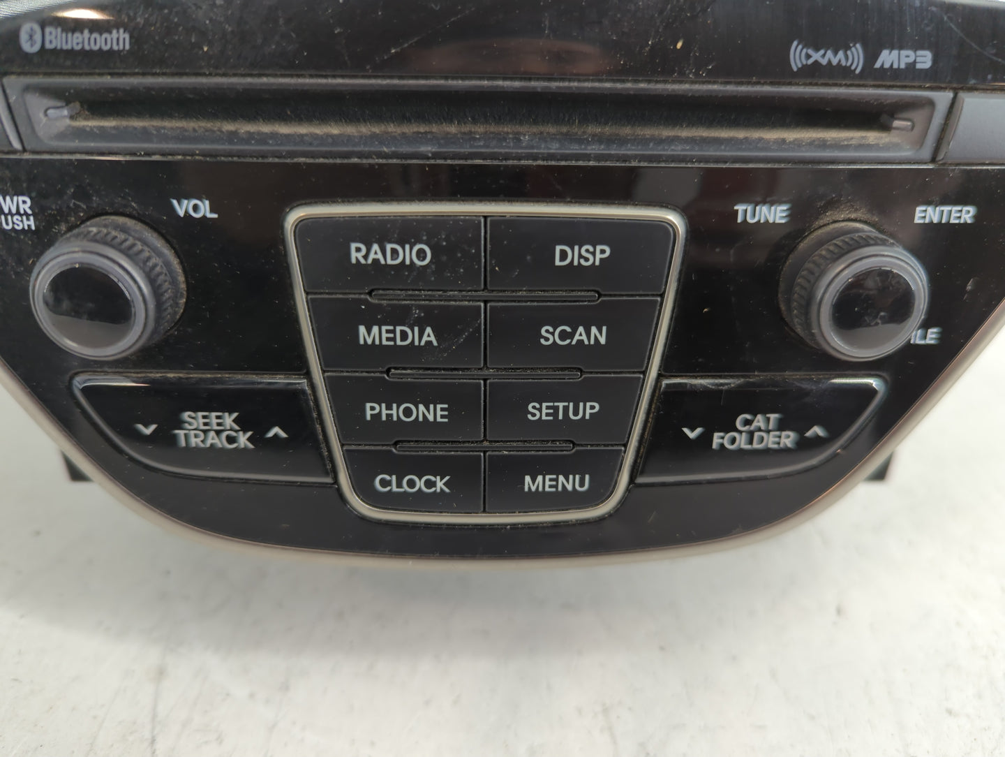2016 Hyundai Genesis Radio AM FM Cd Player Receiver Replacement P/N:96170-2MAD0YHG Fits OEM Used Auto Parts - Oemusedautopar