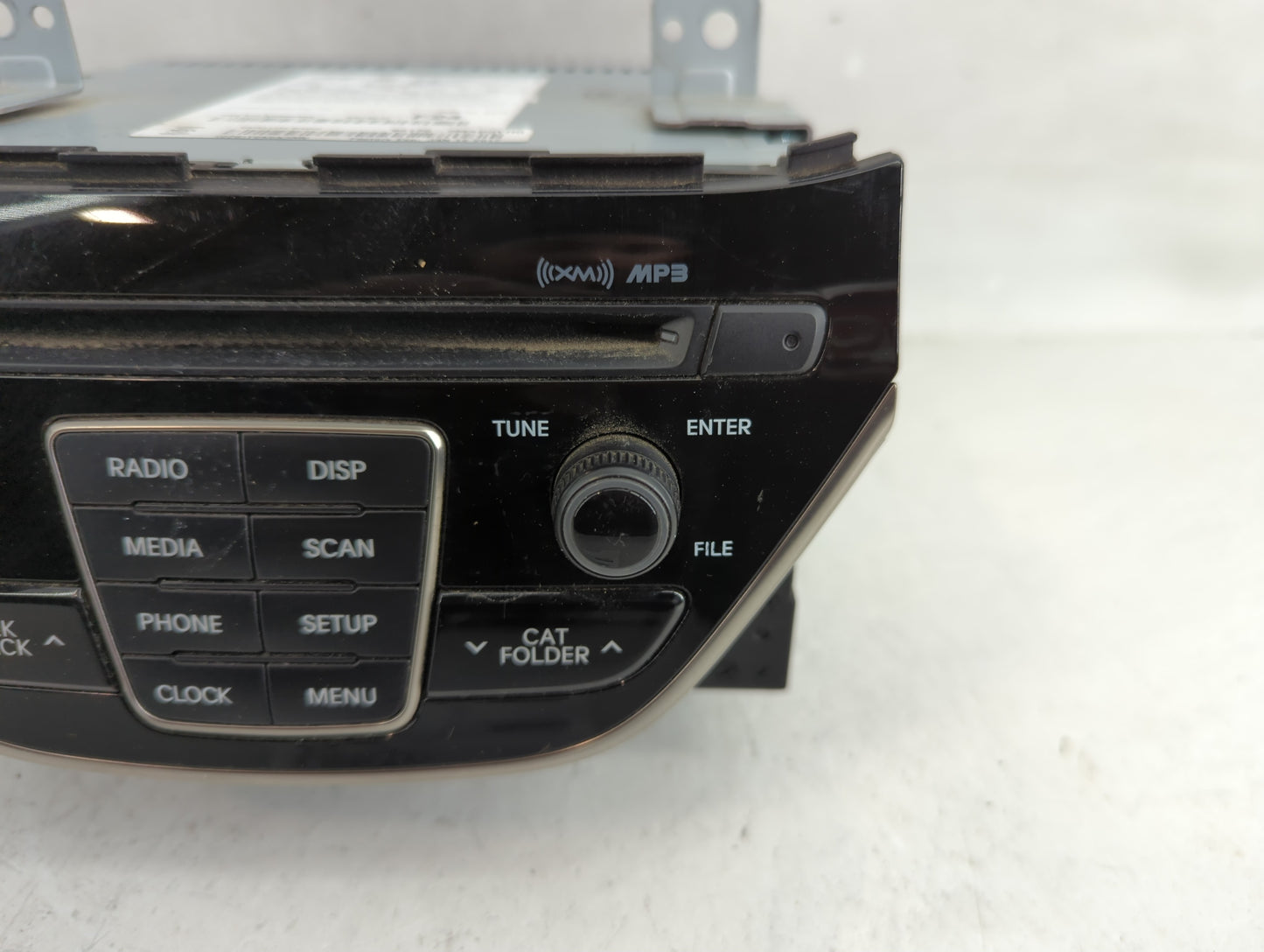 2016 Hyundai Genesis Radio AM FM Cd Player Receiver Replacement P/N:96170-2MAD0YHG Fits OEM Used Auto Parts - Oemusedautopar