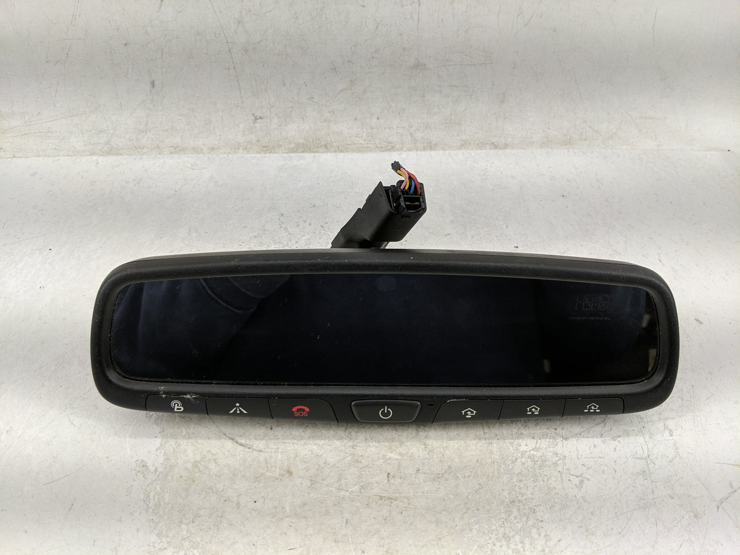 2013-2016 Hyundai Genesis Interior Rear View Mirror Replacement OEM P/N:46627158 Fits OEM Used Auto Parts - Oemusedautoparts