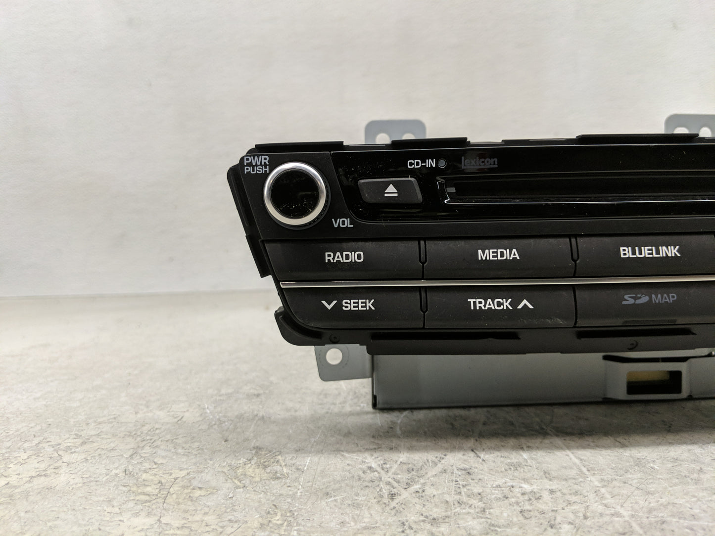 2016 Hyundai Genesis Radio AM FM Cd Player Receiver Replacement P/N:96560-B14404X Fits OEM Used Auto Parts - Oemusedautopart