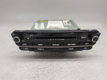 2015-2016 Hyundai Genesis Radio AM FM Cd Player Receiver Replacement P/N:96560-B14404X Fits Fits 2015 2016 OEM Used Auto Par