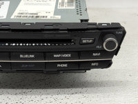 2015-2016 Hyundai Genesis Radio AM FM Cd Player Receiver Replacement P/N:96560-B14404X Fits Fits 2015 2016 OEM Used Auto Par