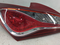 2013-2016 Hyundai Genesis Tail Light Assembly Driver Left OEM P/N:92401-2M5 Fits Fits 2013 2014 2015 2016 OEM Used Auto Part