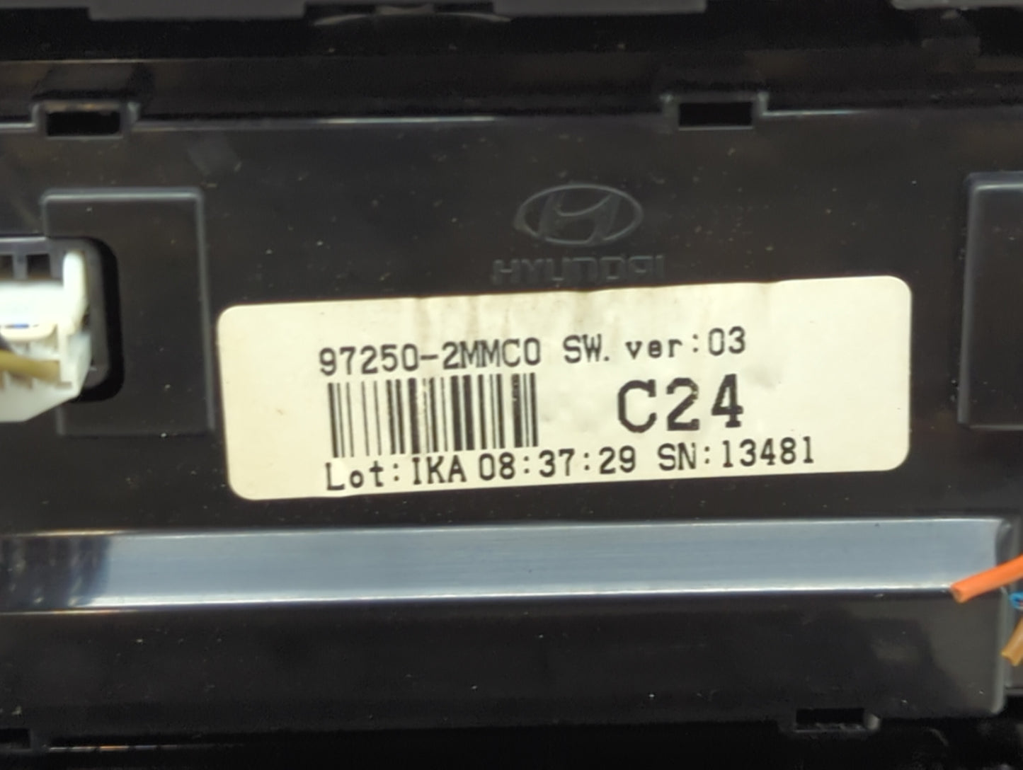 2015-2016 Hyundai Genesis Climate Control Module Temperature AC/Heater Replacement P/N:97250-2MMC0 Fits Fits 2015 2016 2017 