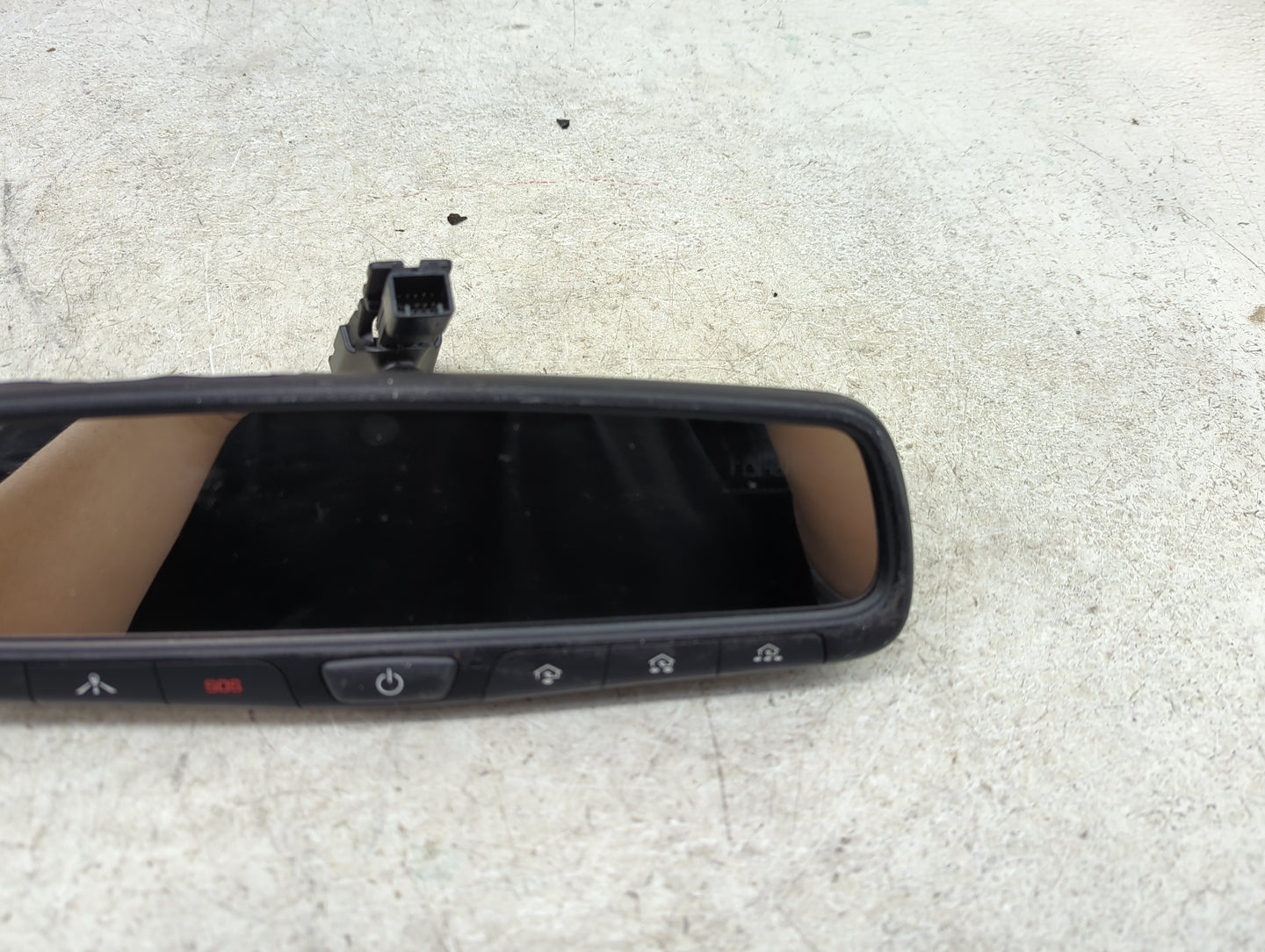 2013-2016 Hyundai Genesis Interior Rear View Mirror Replacement OEM P/N:4112A-TLMHL4 Fits OEM Used Auto Parts - Oemusedautop