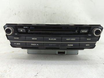 2015-2016 Hyundai Genesis Radio AM FM Cd Player Receiver Replacement P/N:96560-B14274X AT240B1AN Fits Fits 2015 2016 OEM Use