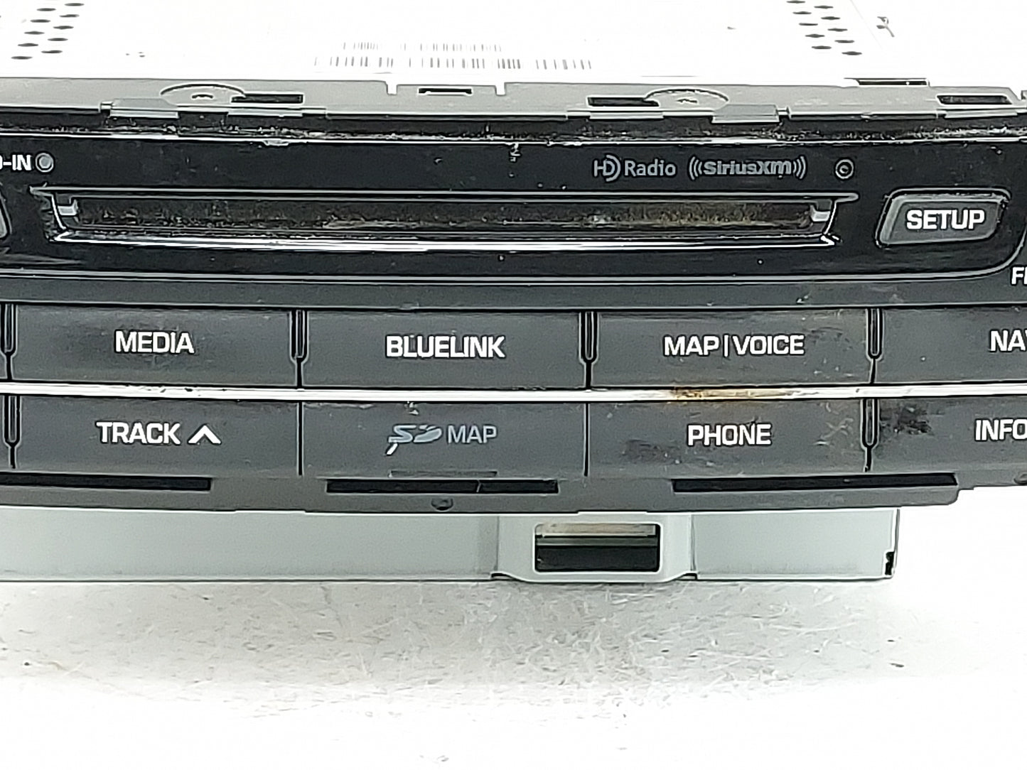 2015-2016 Hyundai Genesis Radio AM FM Cd Player Receiver Replacement P/N:96560B14234X 96560-B14234X, AT240B1AN Fits Fits 201