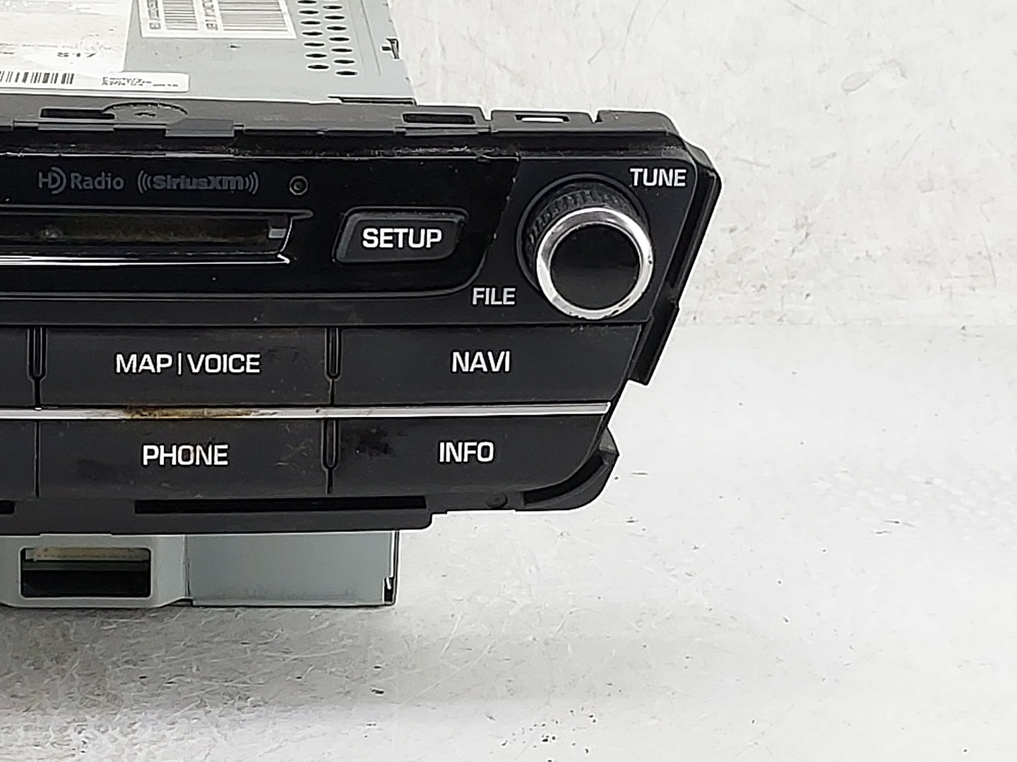 2015-2016 Hyundai Genesis Radio AM FM Cd Player Receiver Replacement P/N:96560B14234X 96560-B14234X, AT240B1AN Fits Fits 201
