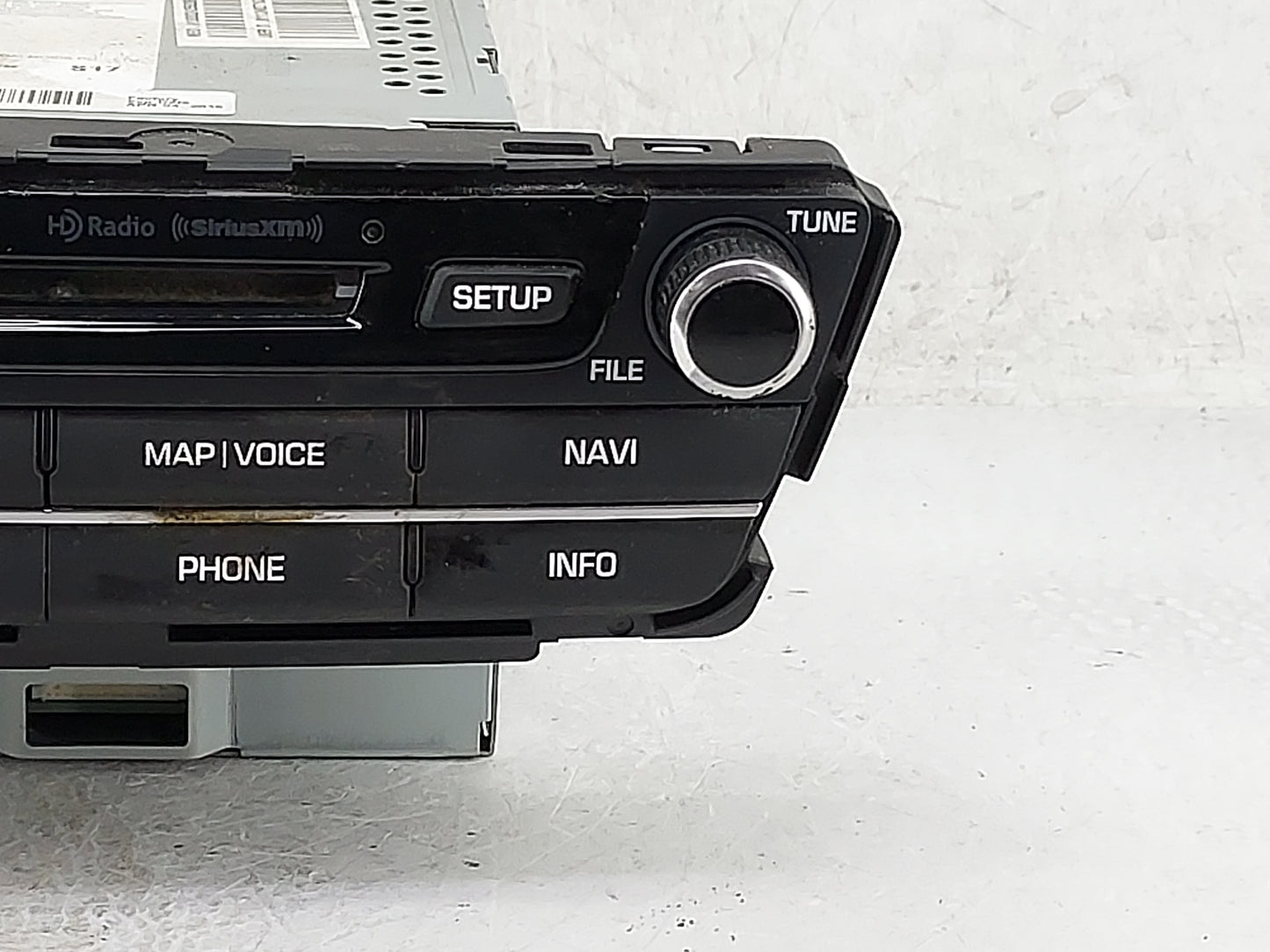 2015-2016 Hyundai Genesis Radio AM FM Cd Player Receiver Replacement P/N:96560B14234X 96560-B14234X, AT240B1AN Fits Fits 201