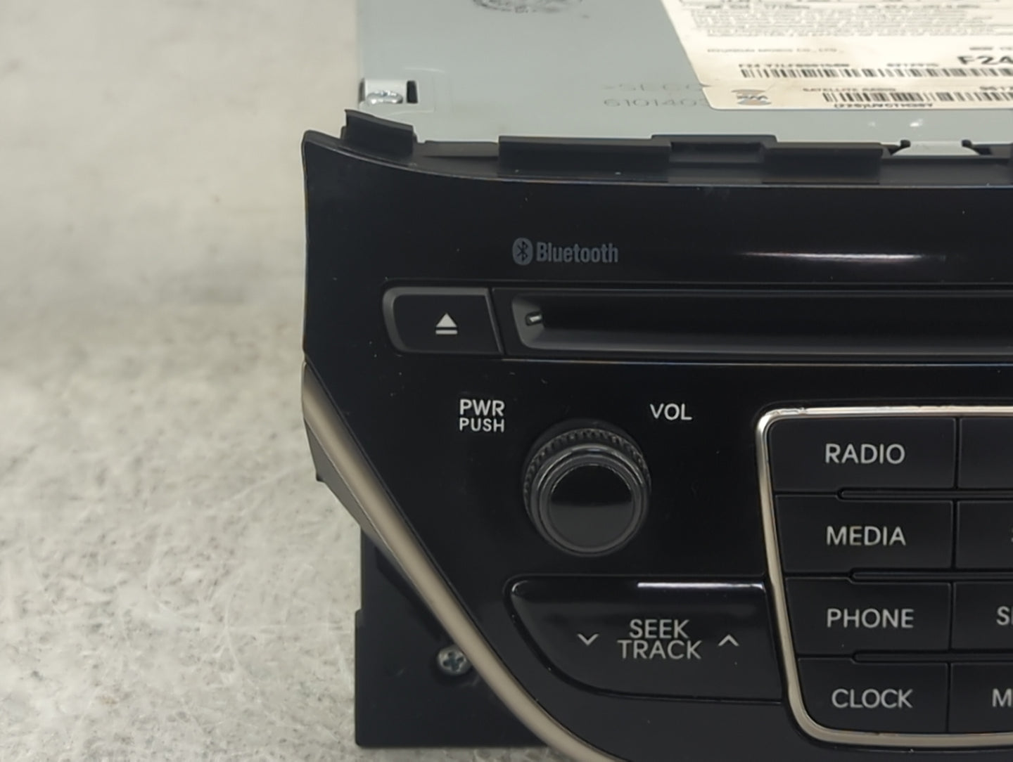 2016 Hyundai Genesis Radio AM FM Cd Player Receiver Replacement P/N:96170-2MAD0YHG AC1B2DKAN, TQ8-AC1B2DKAN Fits OEM Used Au