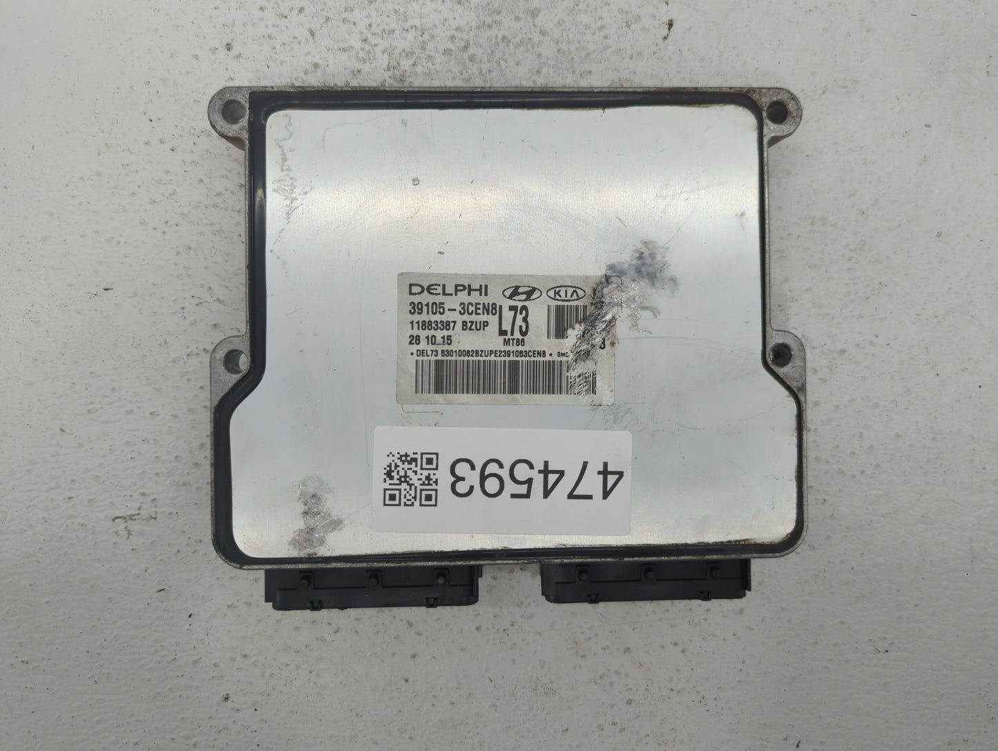 2015-2016 Hyundai Genesis PCM Engine Control Computer ECU ECM PCU OEM P/N:39105-3CEN8 39105-3CEN3 Fits Fits 2015 2016 2017 O