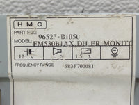 2015-2016 Hyundai Genesis Information Display Screen - Oemusedautoparts1.com