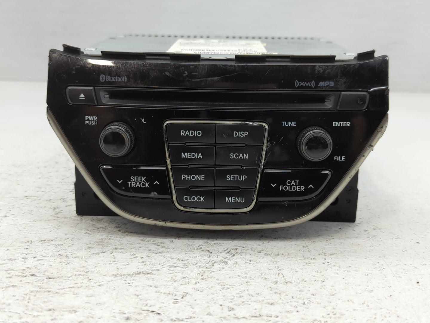 2016-2016 Hyundai Genesis Am Fm Cd Player Radio Receiver - Oemusedautoparts1.com