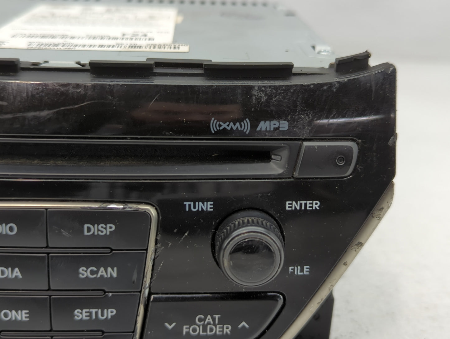 2016-2016 Hyundai Genesis Am Fm Cd Player Radio Receiver - Oemusedautoparts1.com