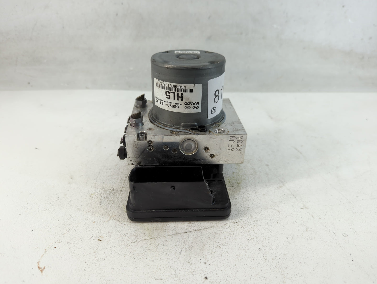 2016 Hyundai Genesis ABS Pump Control Module Replacement P/N:58920-B1110 Fits Fits 2015 2017 OEM Used Auto Parts - Oemusedau