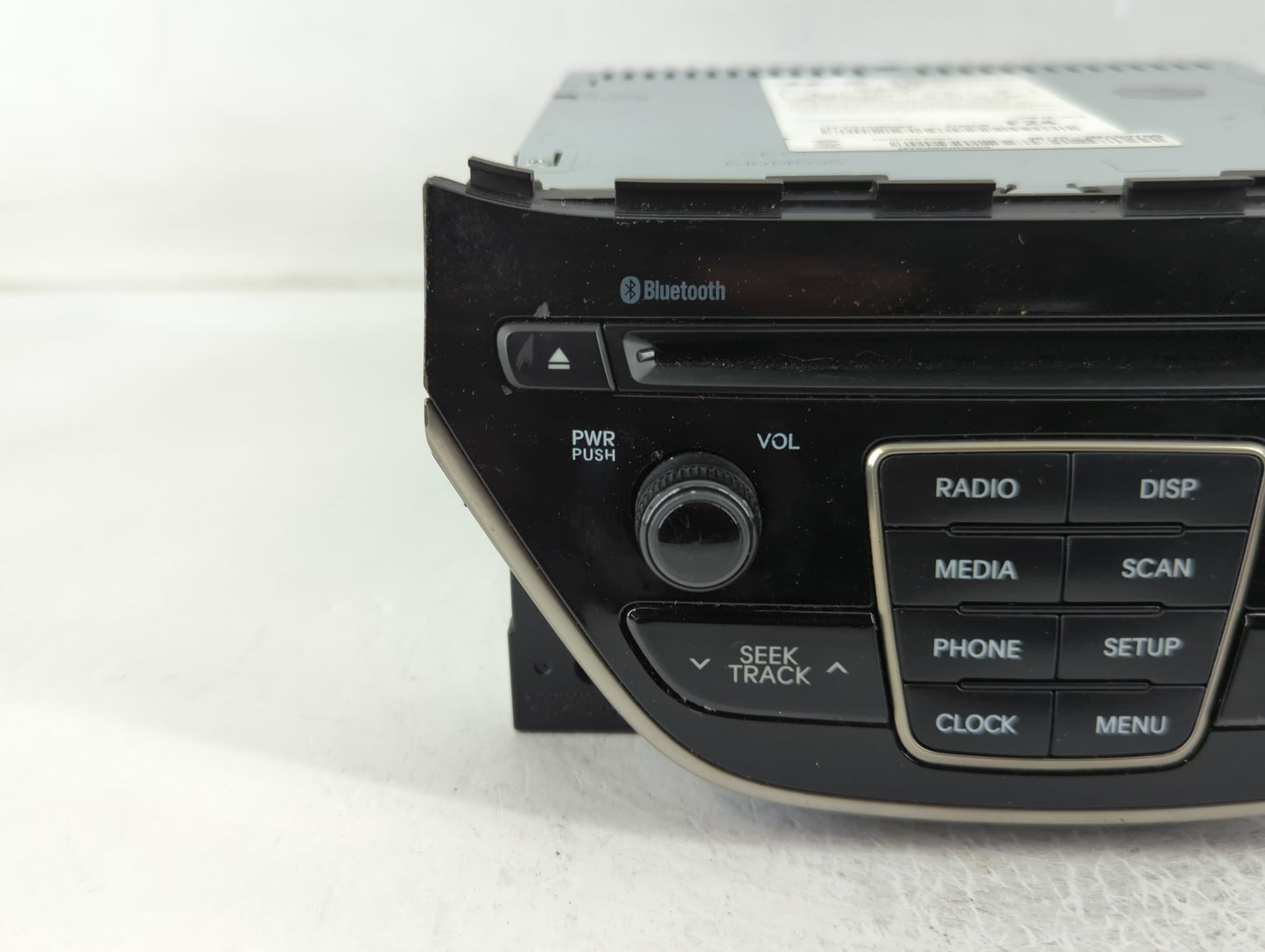 2016 Hyundai Genesis Radio AM FM Cd Player Receiver Replacement P/N:96170-2MAD0YHG Fits OEM Used Auto Parts - Oemusedautopar