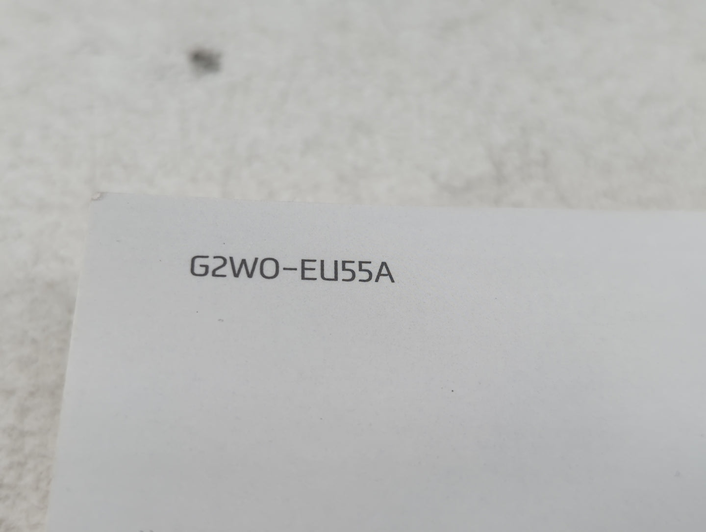 2016 Hyundai Santa Fe Owners Manual Book Guide P/N:G2W0-EU55A OEM Used Auto Parts - Oemusedautoparts1.com