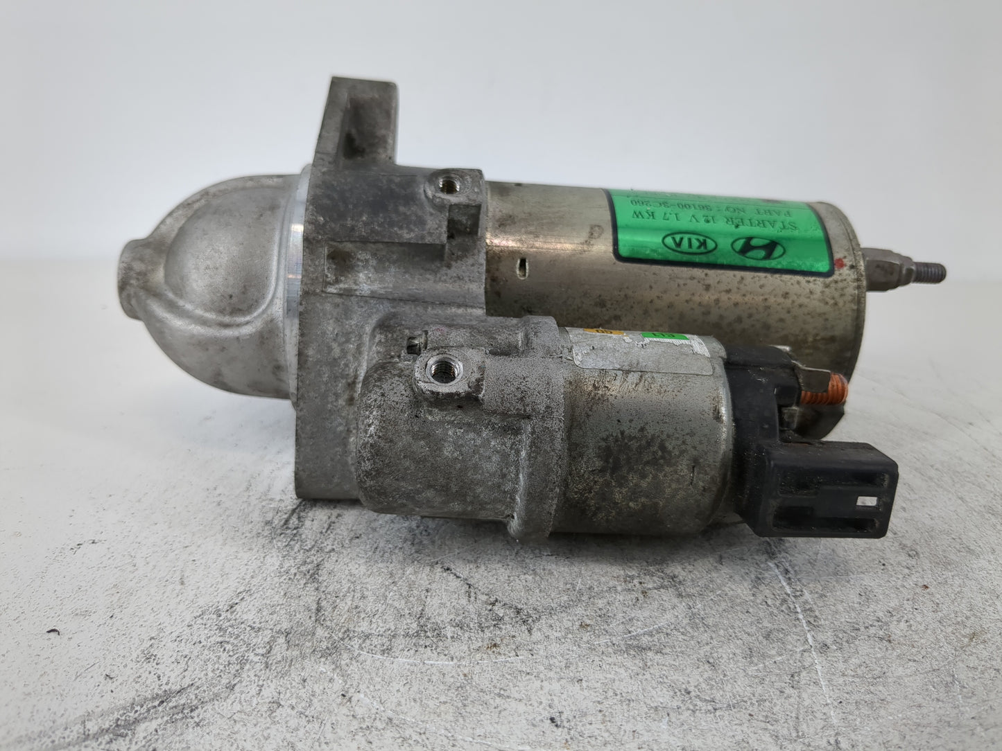2015-2018 Hyundai Santa Fe Car Starter Motor Solenoid OEM P/N:36100-3C260 Fits Fits 2015 2016 2017 2018 2019 2020 OEM Used A