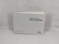 2016 Hyundai Santa Fe Owners Manual Book Guide P/N:GB80 EU55E OEM Used Auto Parts - Oemusedautoparts1.com