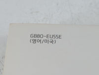 2016 Hyundai Santa Fe Owners Manual Book Guide P/N:GB80 EU55E OEM Used Auto Parts - Oemusedautoparts1.com